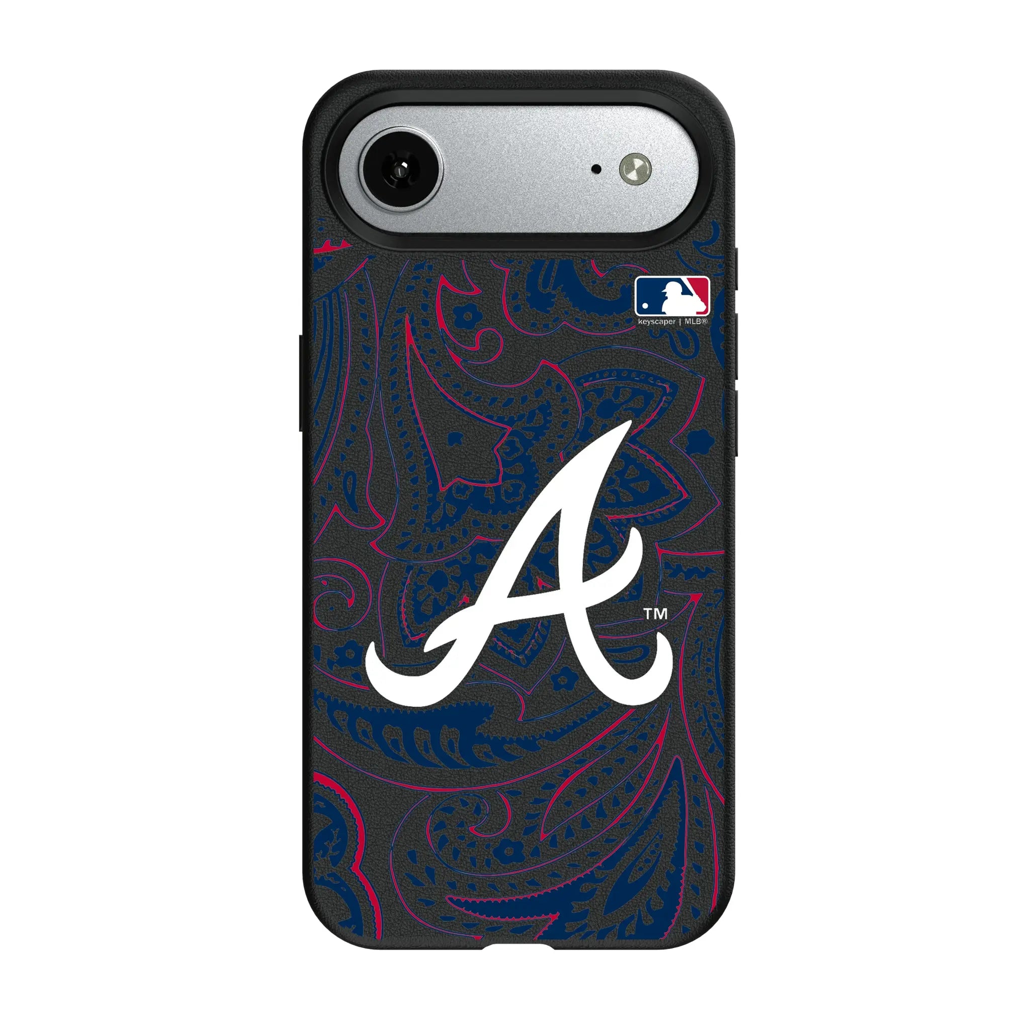 Atlanta Braves Paisley iPhone MagSafe Compatible Phone Case for Apple iPhone#Device_iPhone Air
