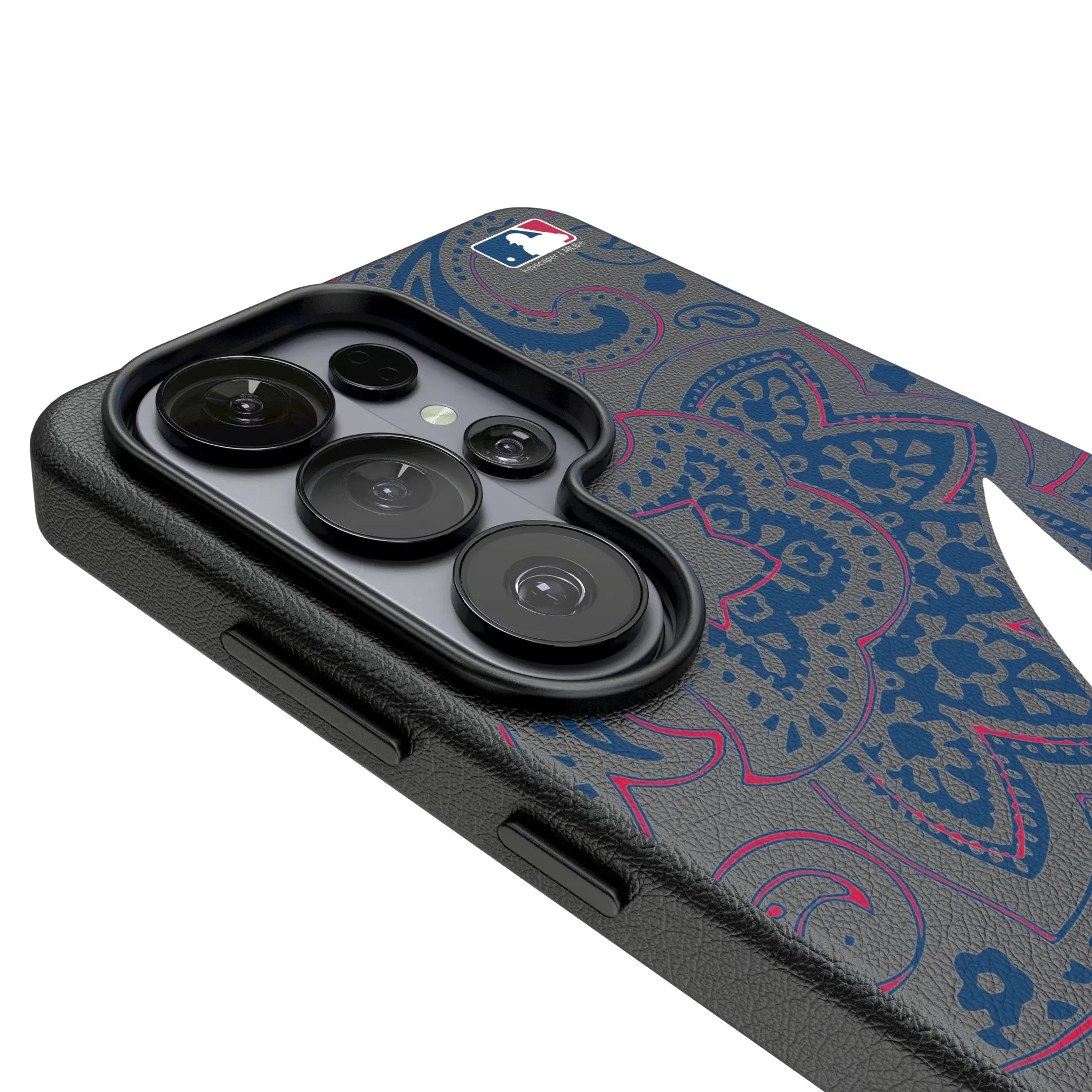 Atlanta Braves Paisley Galaxy MagSafe Compatible Phone Case for Samsung Galaxy - Detail#Device_Galaxy S26 Ultra