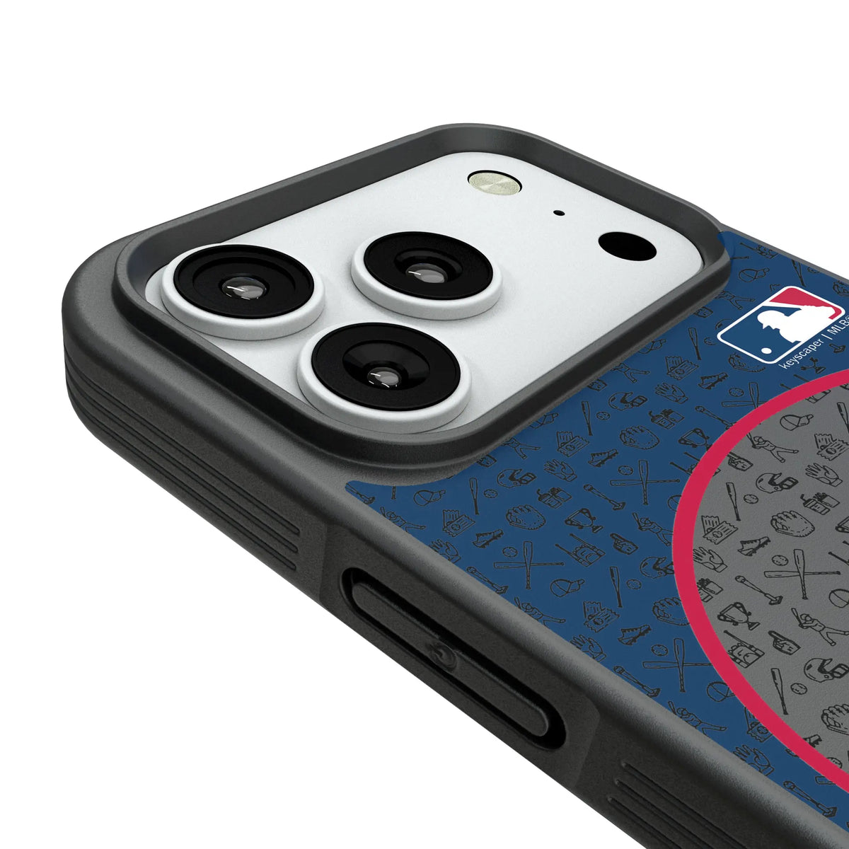 Atlanta Braves Personalized Circle iPhone Bump Phone Case for Apple iPhone - Detail#Device_iPhone 18 Pro