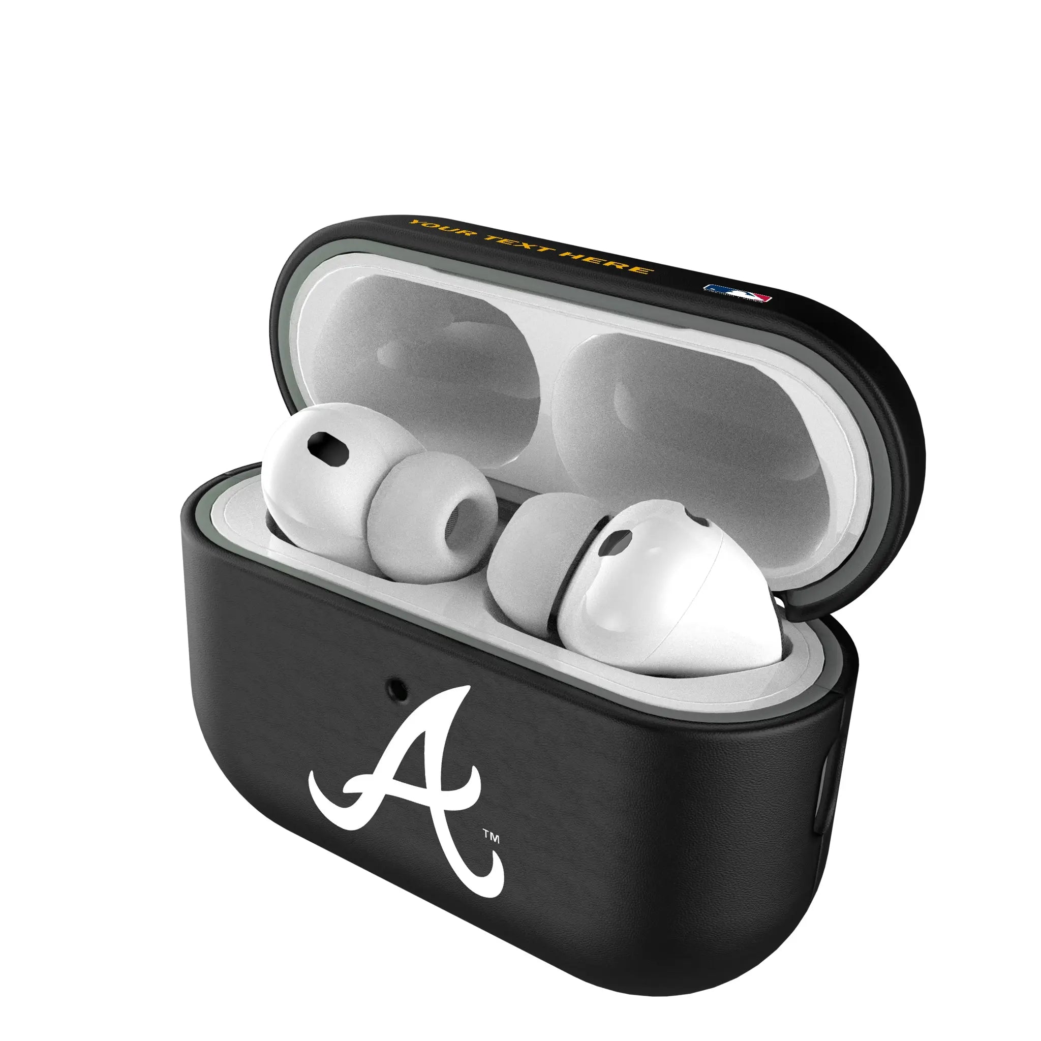 Atlanta Braves Personalized Insignia AirPods AirPod Case Cover#Device_AirPods Pro 3