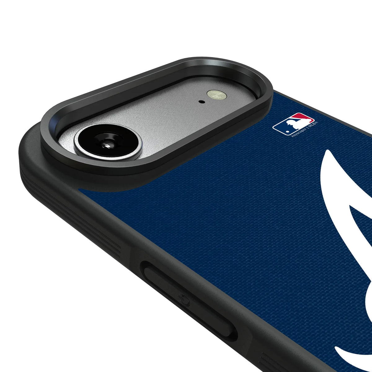 Atlanta Braves Personalized Stripe iPhone Bump Phone Case for Apple iPhone - Detail#Device_iPhone Air