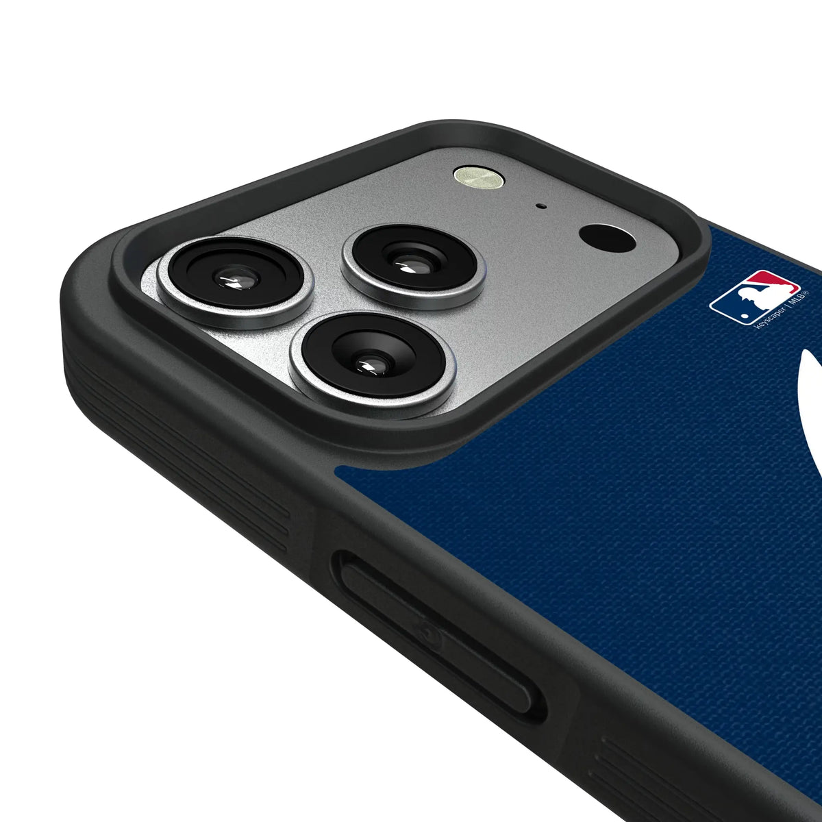 Atlanta Braves Personalized Stripe iPhone Bump Phone Case for Apple iPhone - Detail#Device_iPhone 17 Pro