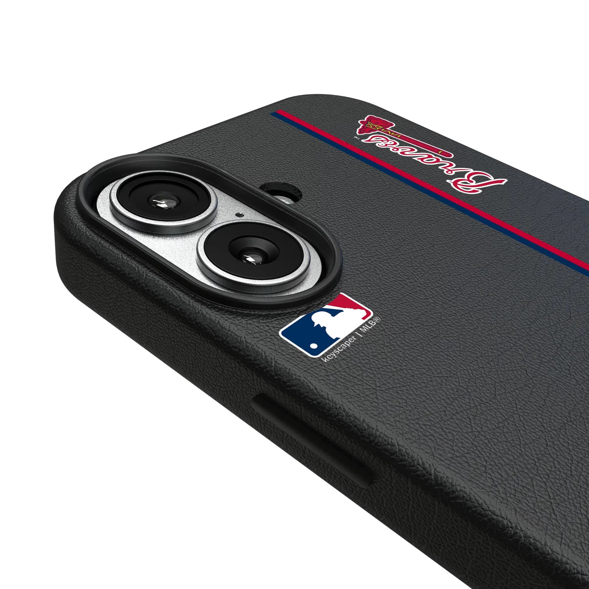 Atlanta Braves Sidebar iPhone MagSafe Compatible Phone Case for Apple iPhone - Detail#Device_iPhone 17