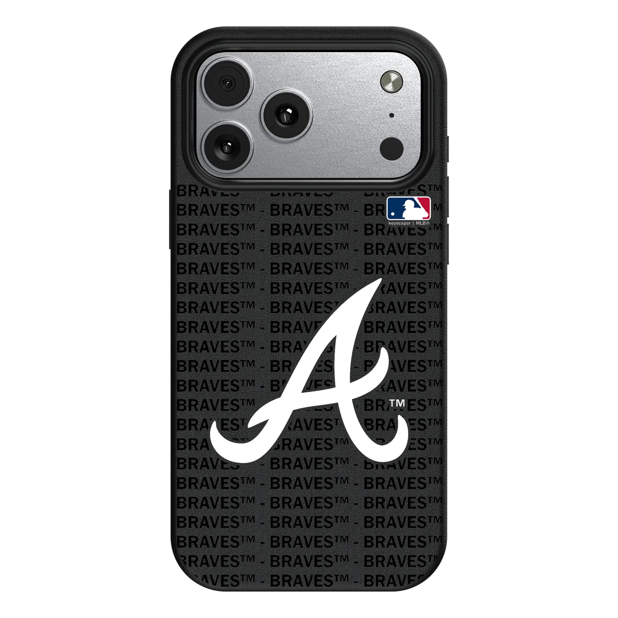 Atlanta Braves Text Backdrop iPhone MagSafe Compatible Phone Case for Apple iPhone#Device_iPhone 17 Pro Max