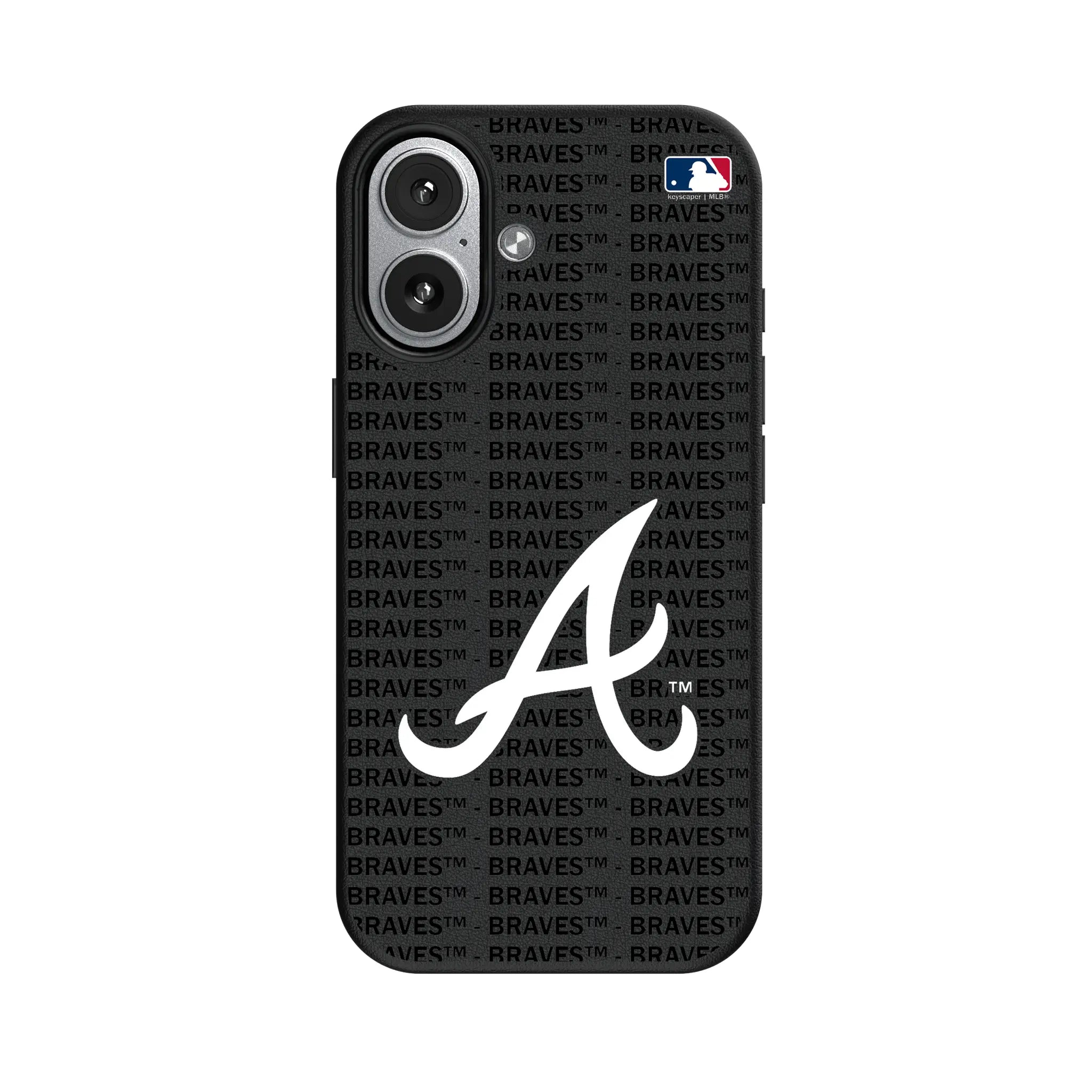 Atlanta Braves Text Backdrop iPhone MagSafe Compatible Phone Case for Apple iPhone#Device_iPhone 17