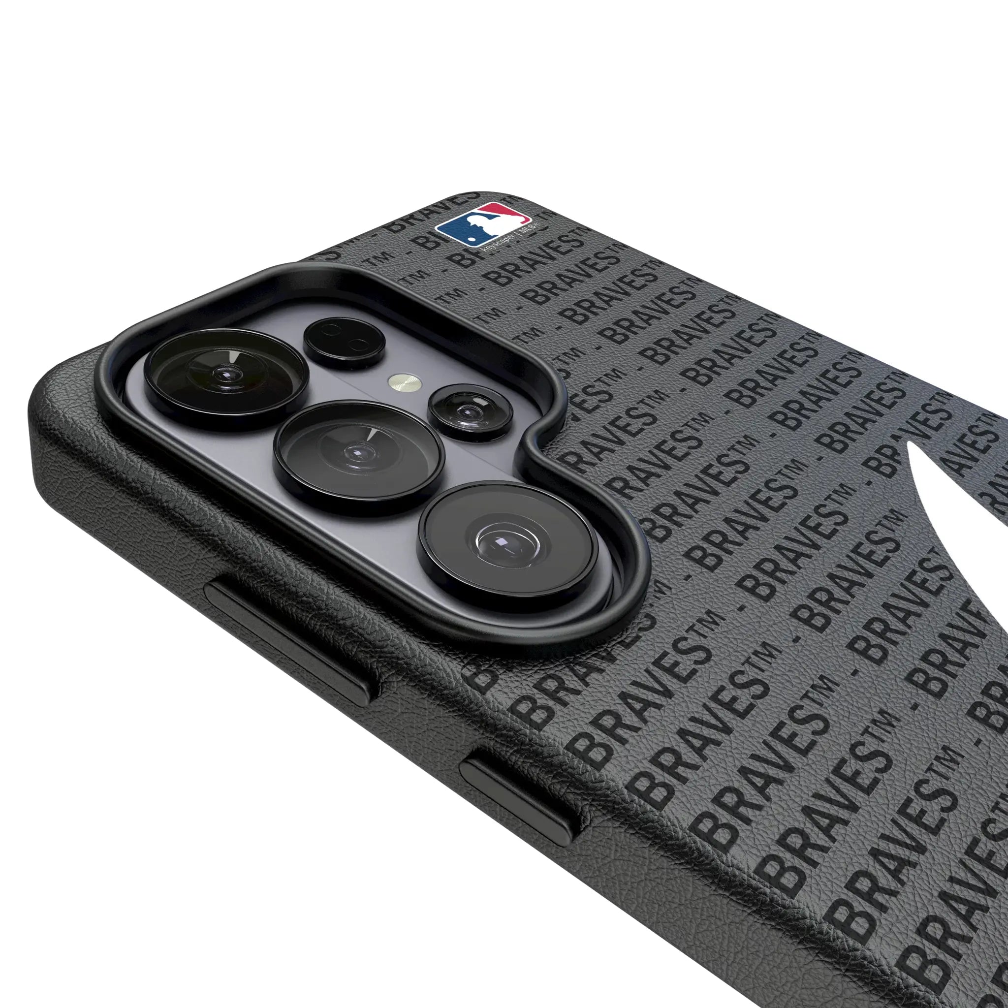 Atlanta Braves Text Backdrop Galaxy MagSafe Compatible Phone Case for Samsung Galaxy - Detail#Device_Galaxy S26 Ultra