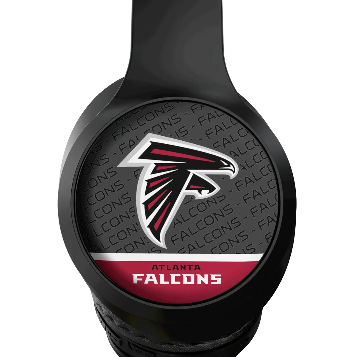 Atlanta Falcons Endzone Plus Wireless Over-Ear Headphones With Case - Detail