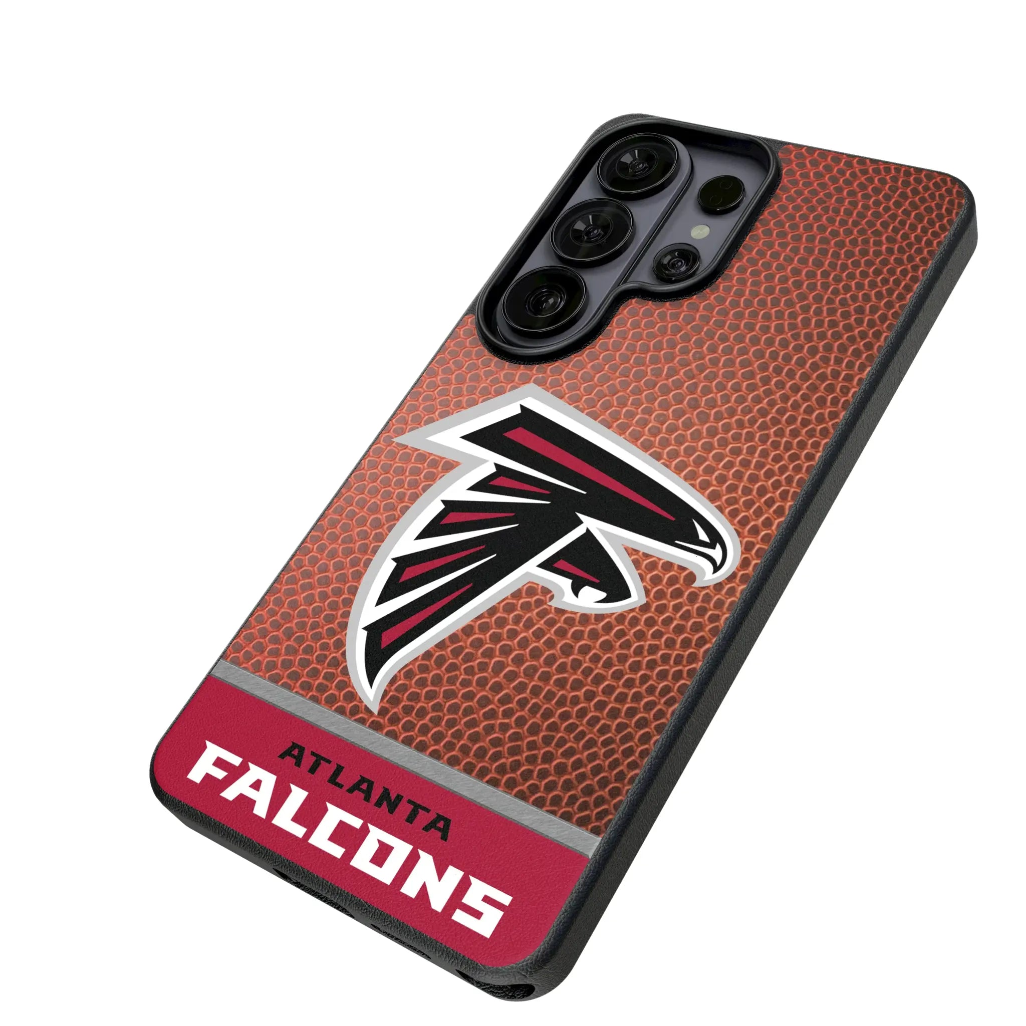 Atlanta Falcons Football Wordmark Galaxy MagSafe Compatible Phone Case for Samsung Galaxy - Isometric View#Device_Galaxy S26 Ultra