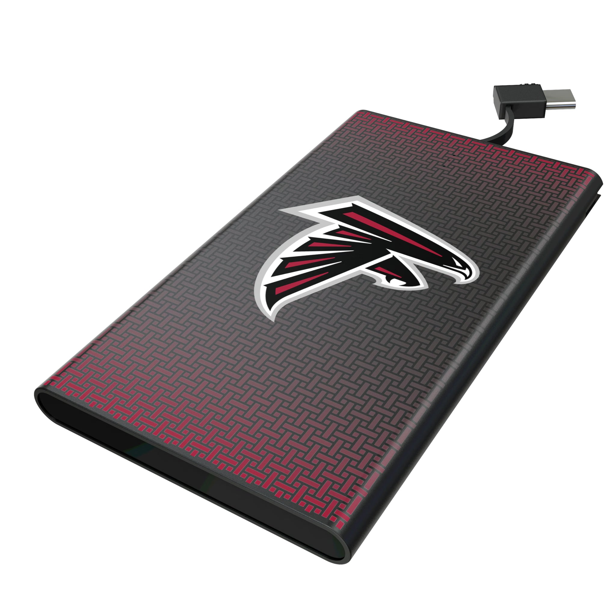 Atlanta Falcons Linen 5000mAh Flat Powerbank