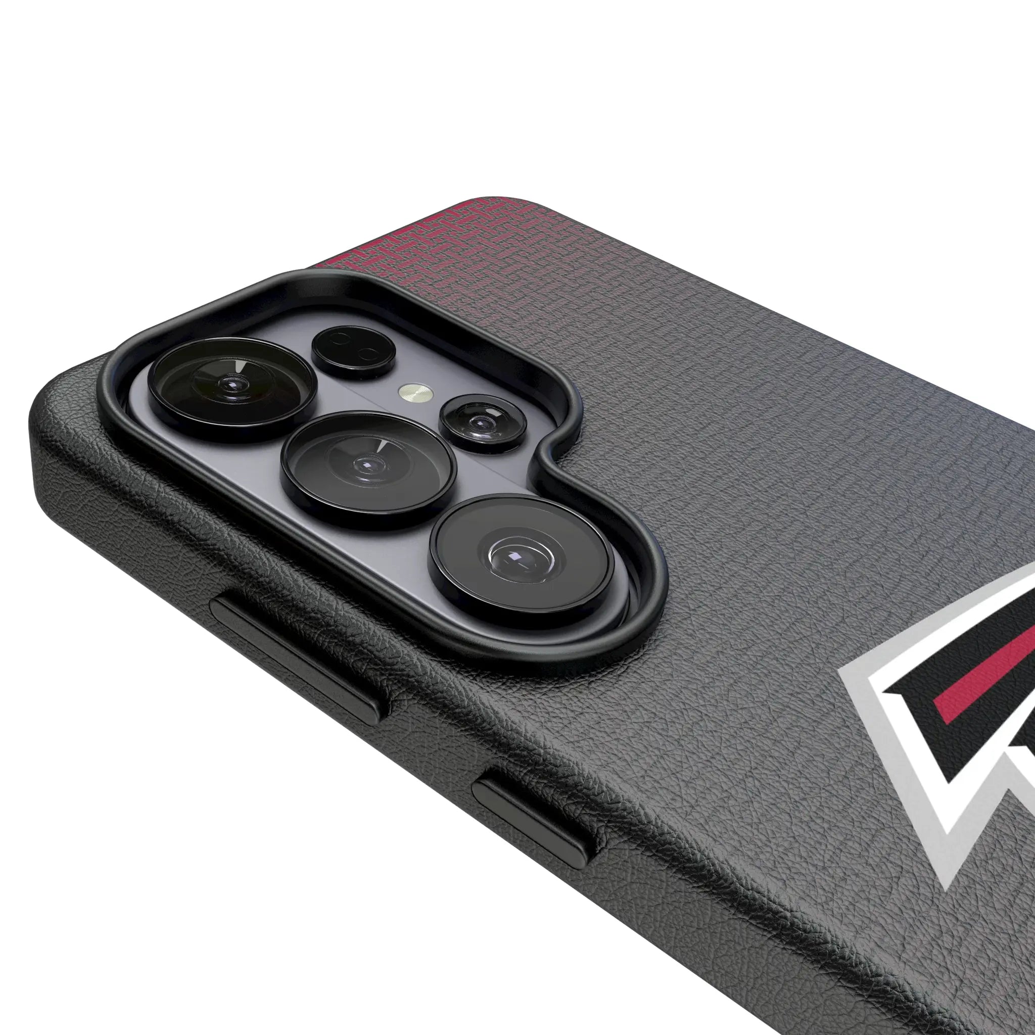 Atlanta Falcons Linen Galaxy MagSafe Compatible Phone Case for Samsung Galaxy - Detail#Device_Galaxy S26 Ultra