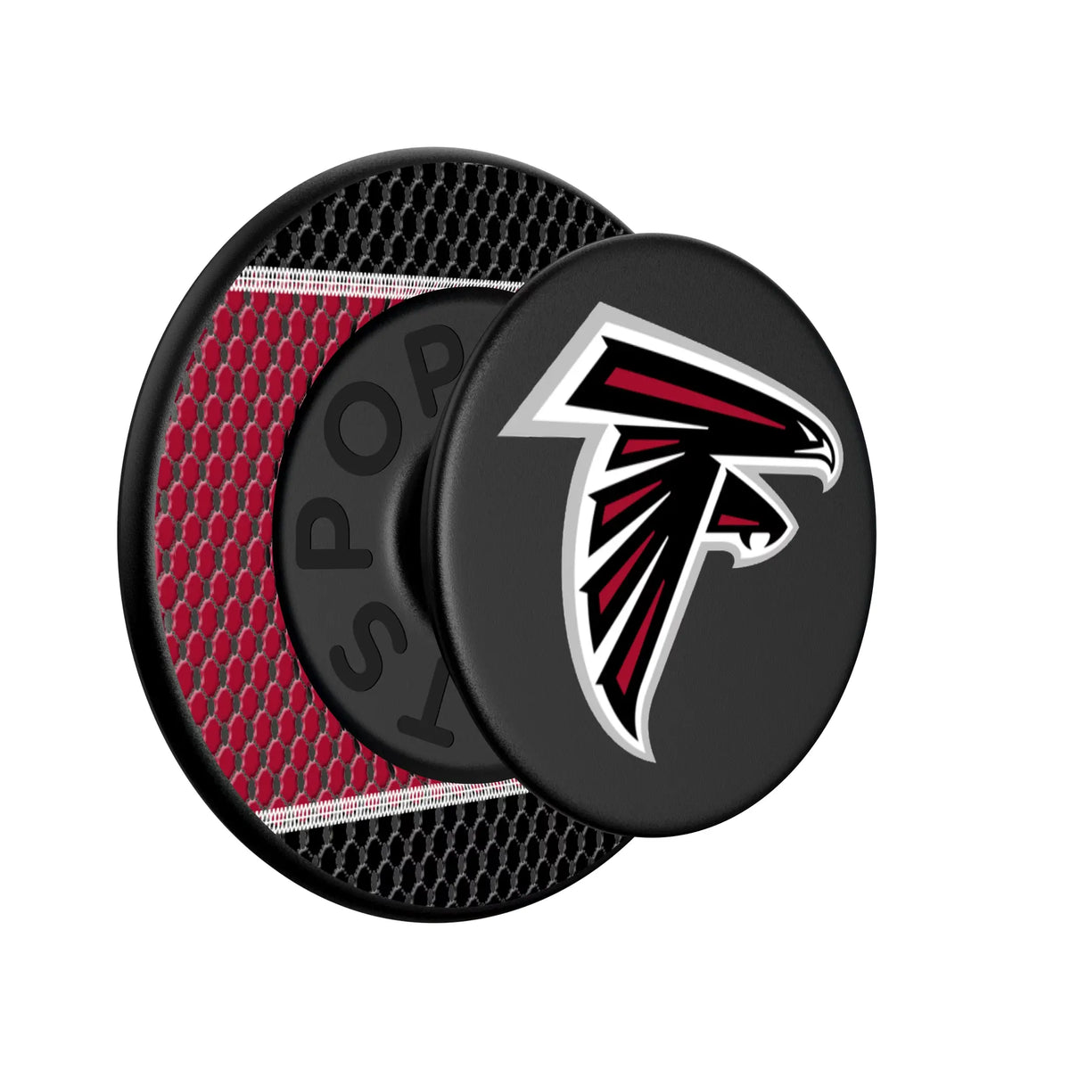 Atlanta Falcons Mesh Popsockets Round Magnetic - Isometric View
