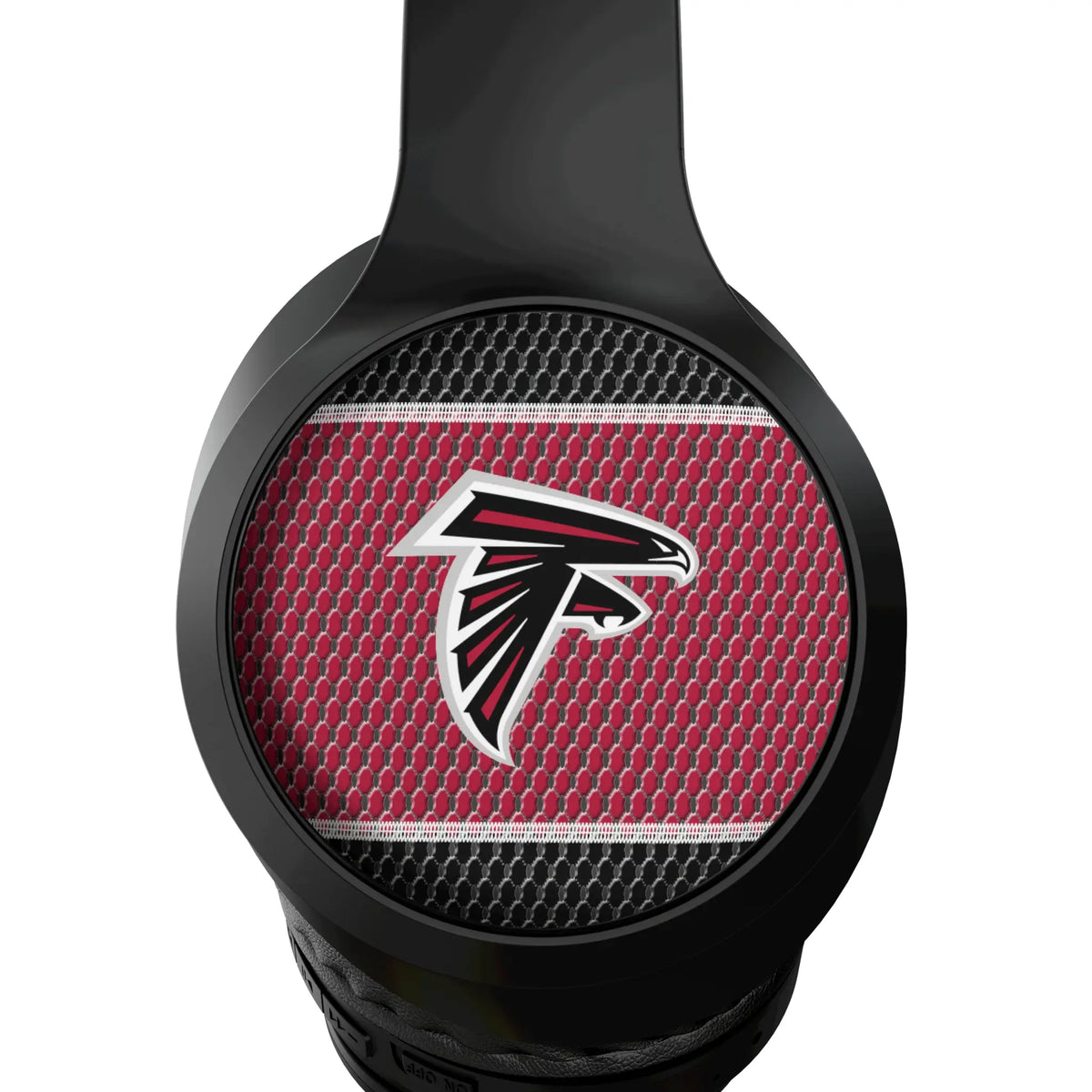 Atlanta Falcons Mesh Wireless Over-Ear Headphones With Case - Detail