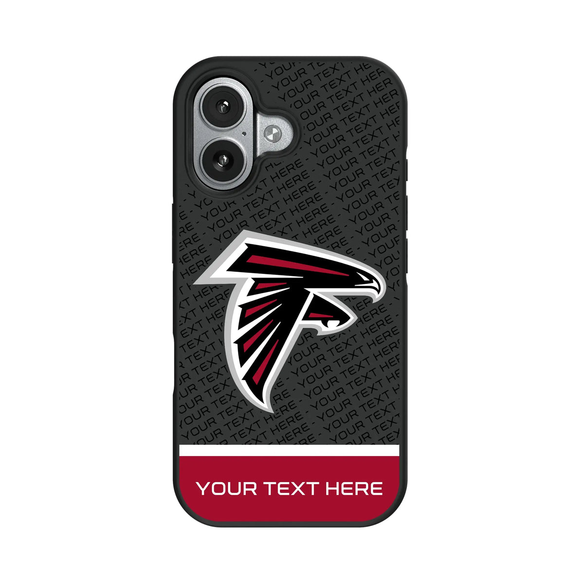 Atlanta Falcons Personalized EndZone Plus iPhone Bump Phone Case for Apple iPhone#Device_iPhone 17