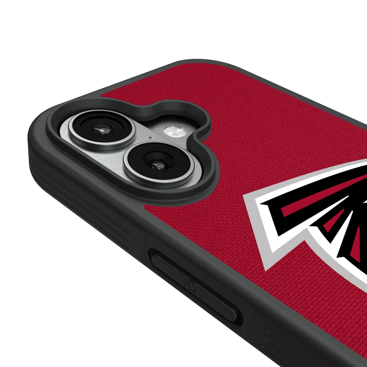 Atlanta Falcons Personalized Stripe iPhone Bump Phone Case for Apple iPhone - Detail#Device_iPhone 17