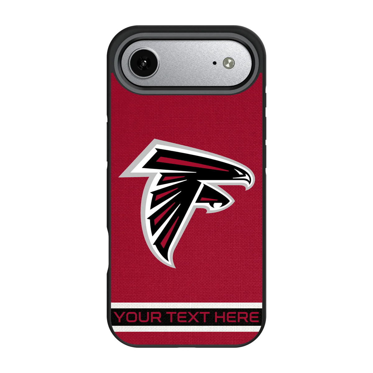 Atlanta Falcons Personalized Stripe iPhone Bump Phone Case for Apple iPhone#Device_iPhone Air