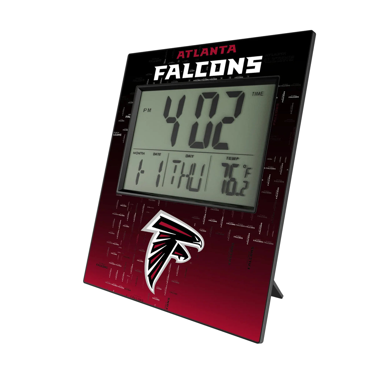 Atlanta Falcons Quadtile Wall Clock