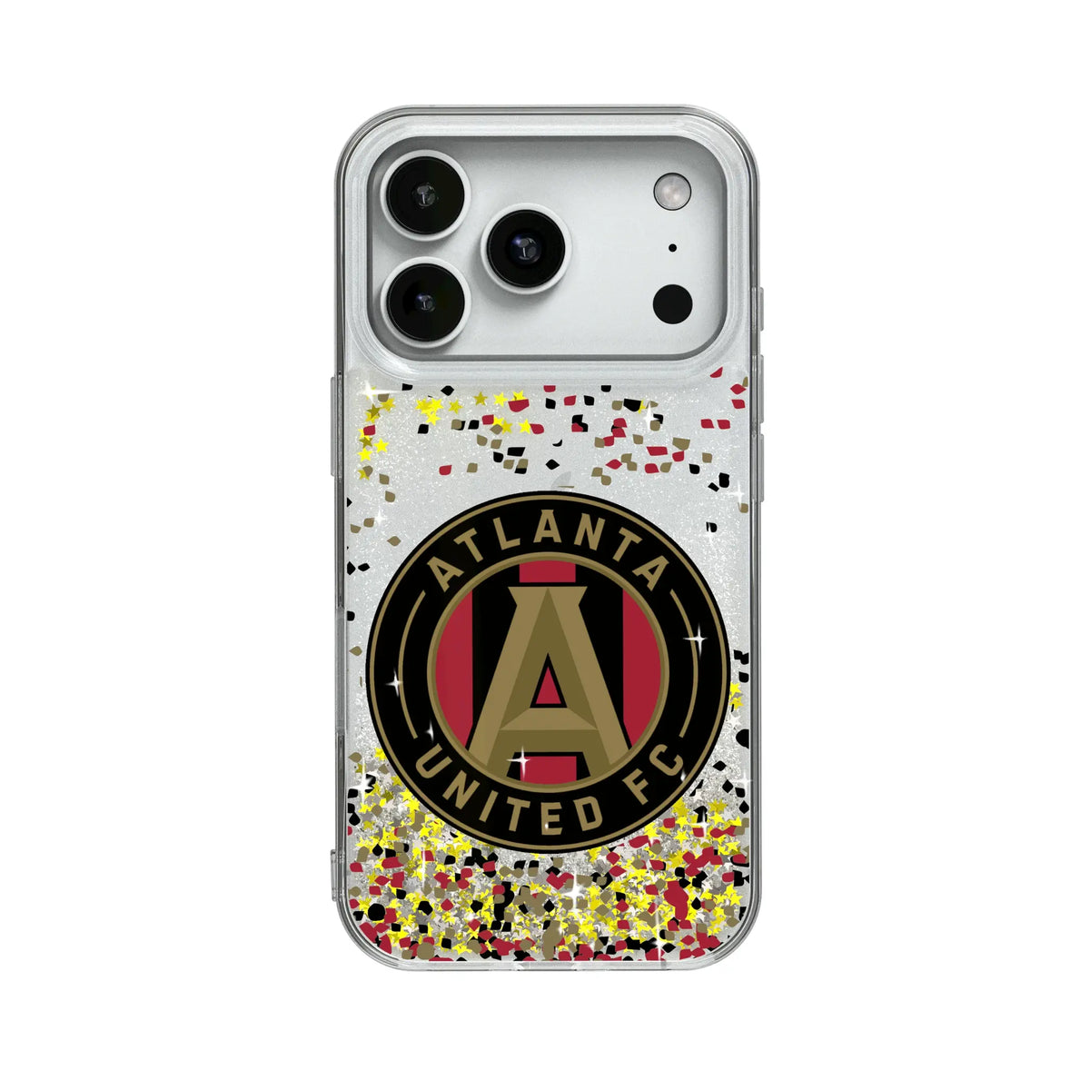 Atlanta United FC Confetti Glitter Phone Case for Apple iPhone