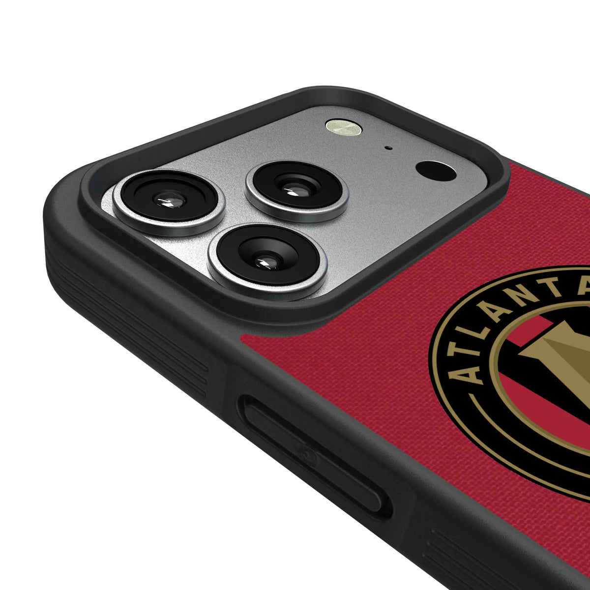Atlanta United FC Endzone Solid iPhone Bump Phone Case for Apple iPhone - Detail#Device_iPhone 17 Pro