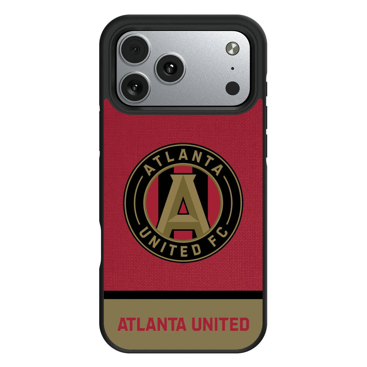Atlanta United FC Endzone Solid iPhone Bump Phone Case for Apple iPhone#Device_iPhone 17 Pro Max