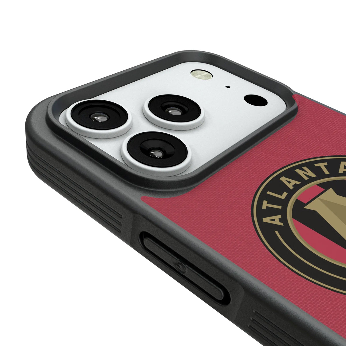 Atlanta United FC Endzone Solid iPhone Bump Phone Case for Apple iPhone - Detail#Device_iPhone 18 Pro