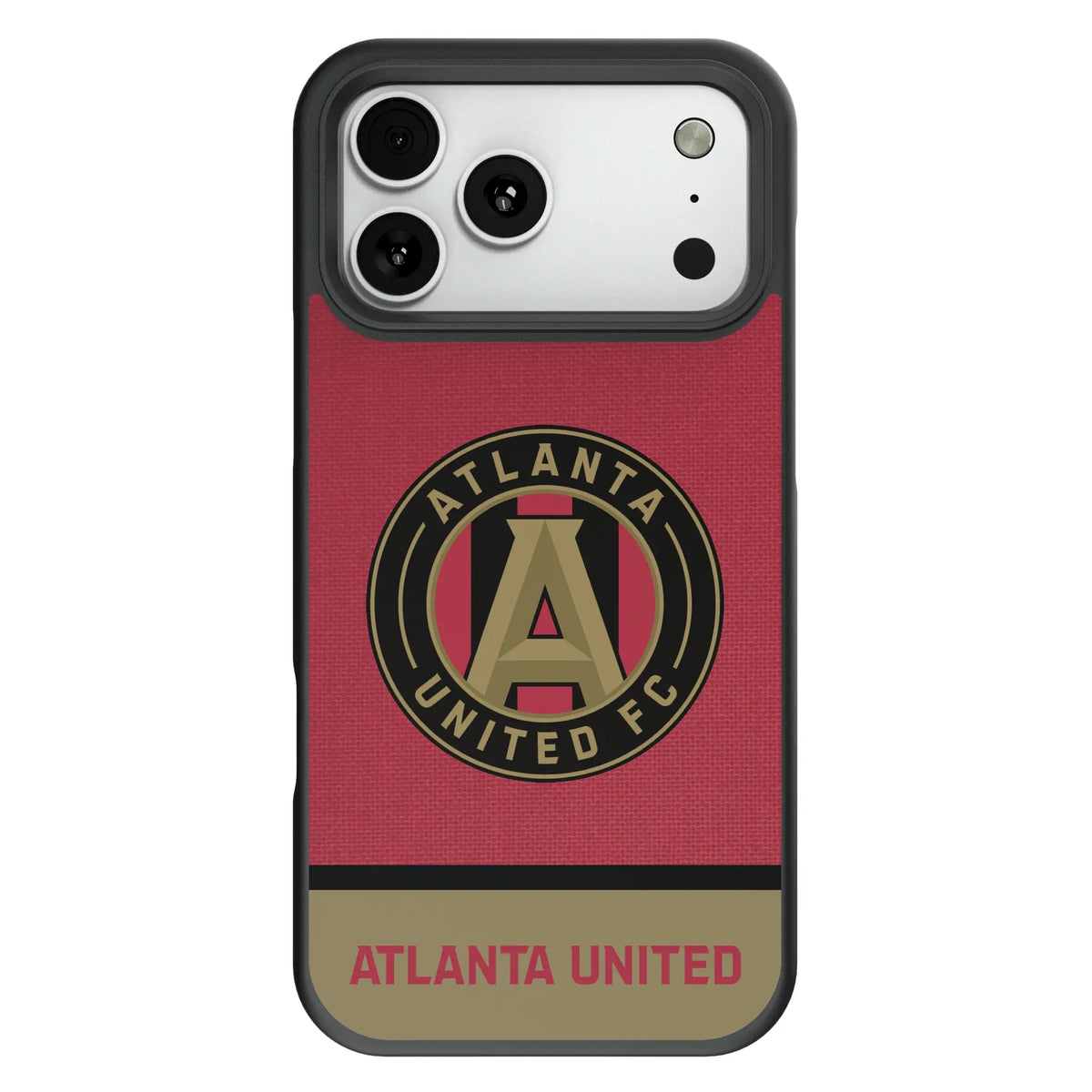 Atlanta United FC Endzone Solid Bump Phone Case for Apple iPhone