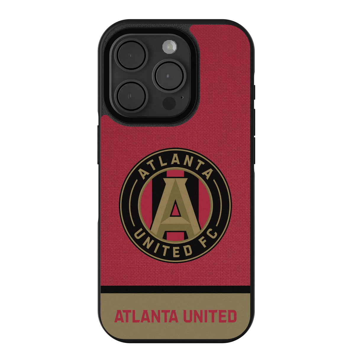 Atlanta United FC Endzone Solid iPhone Bump Phone Case for Apple iPhone