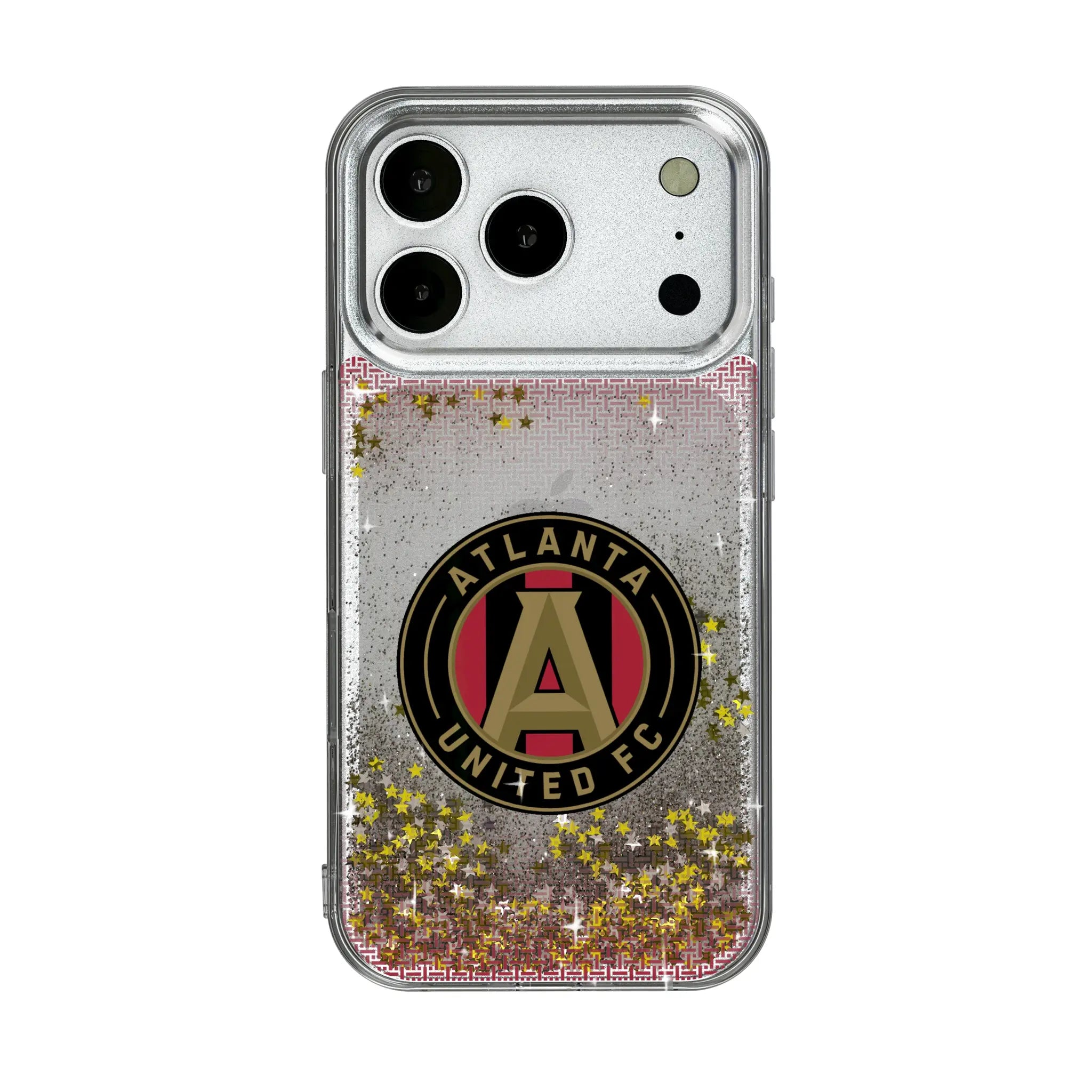 Atlanta United FC Linen iPhone Glitter Phone Case for Apple iPhone
