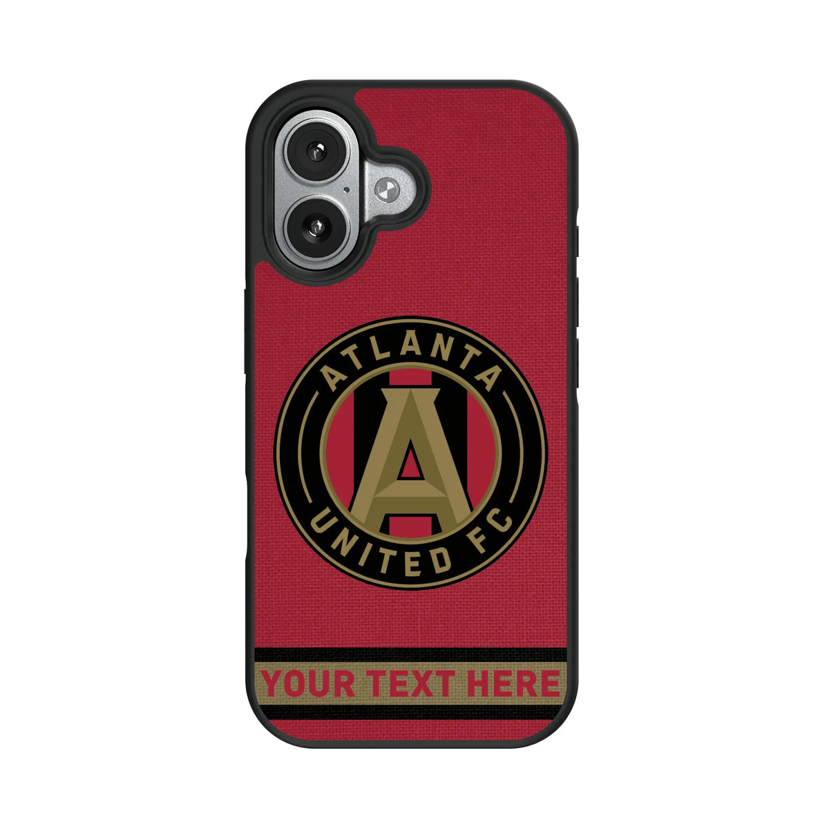 Atlanta United FC Personalized Stripe iPhone Bump Phone Case for Apple iPhone#Device_iPhone 17