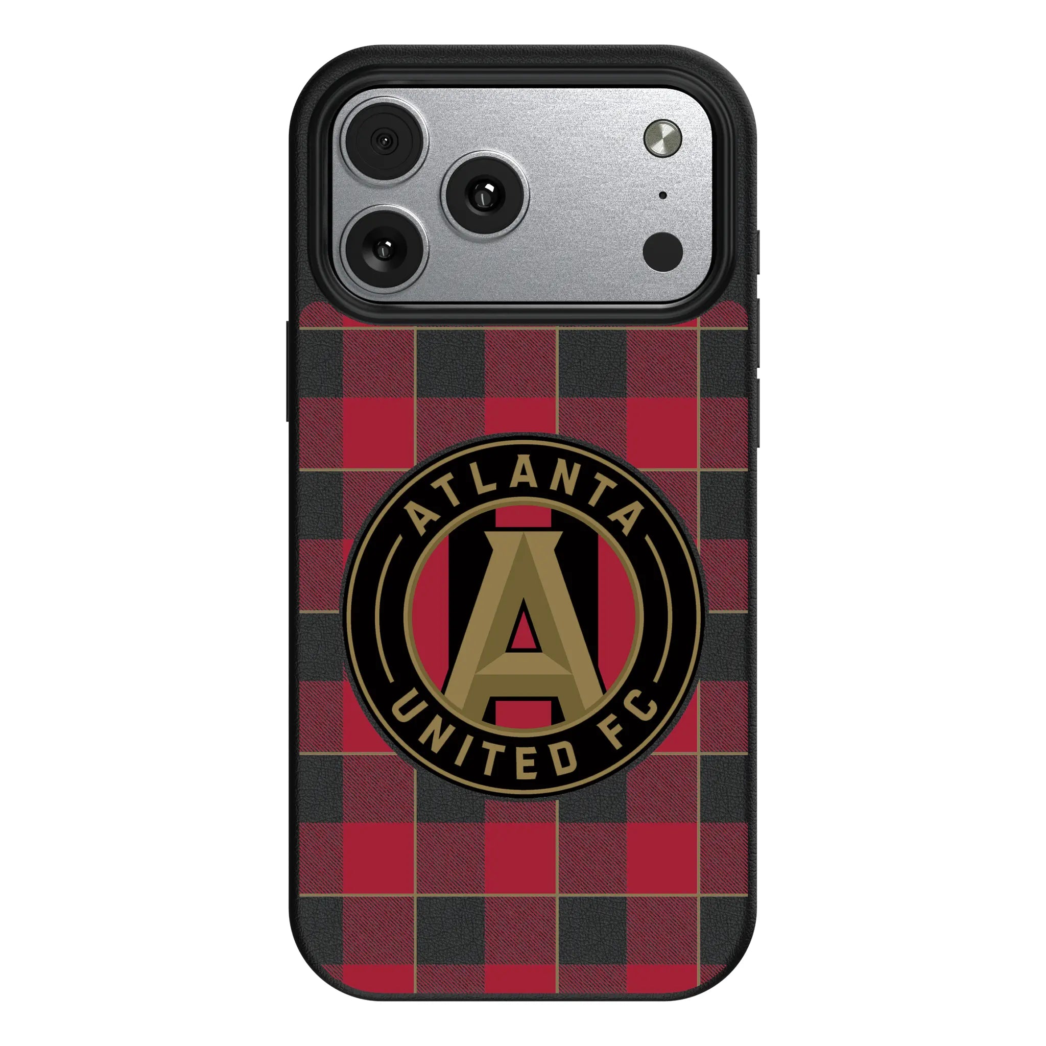 Atlanta United FC Plaid iPhone MagSafe Compatible Phone Case for Apple iPhone#Device_iPhone 17 Pro Max