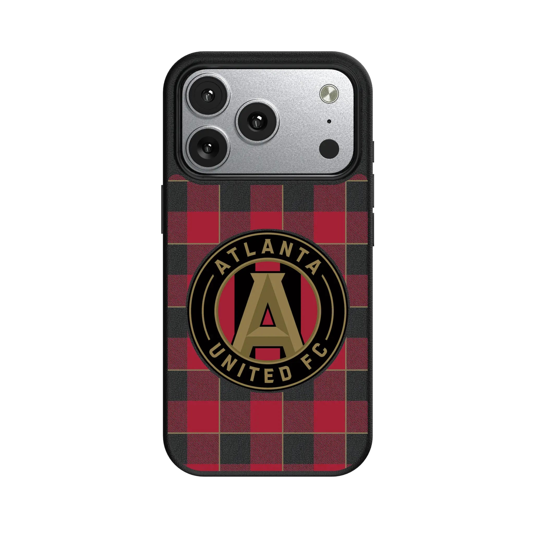 Atlanta United FC Plaid iPhone MagSafe Compatible Phone Case for Apple iPhone#Device_iPhone 17 Pro