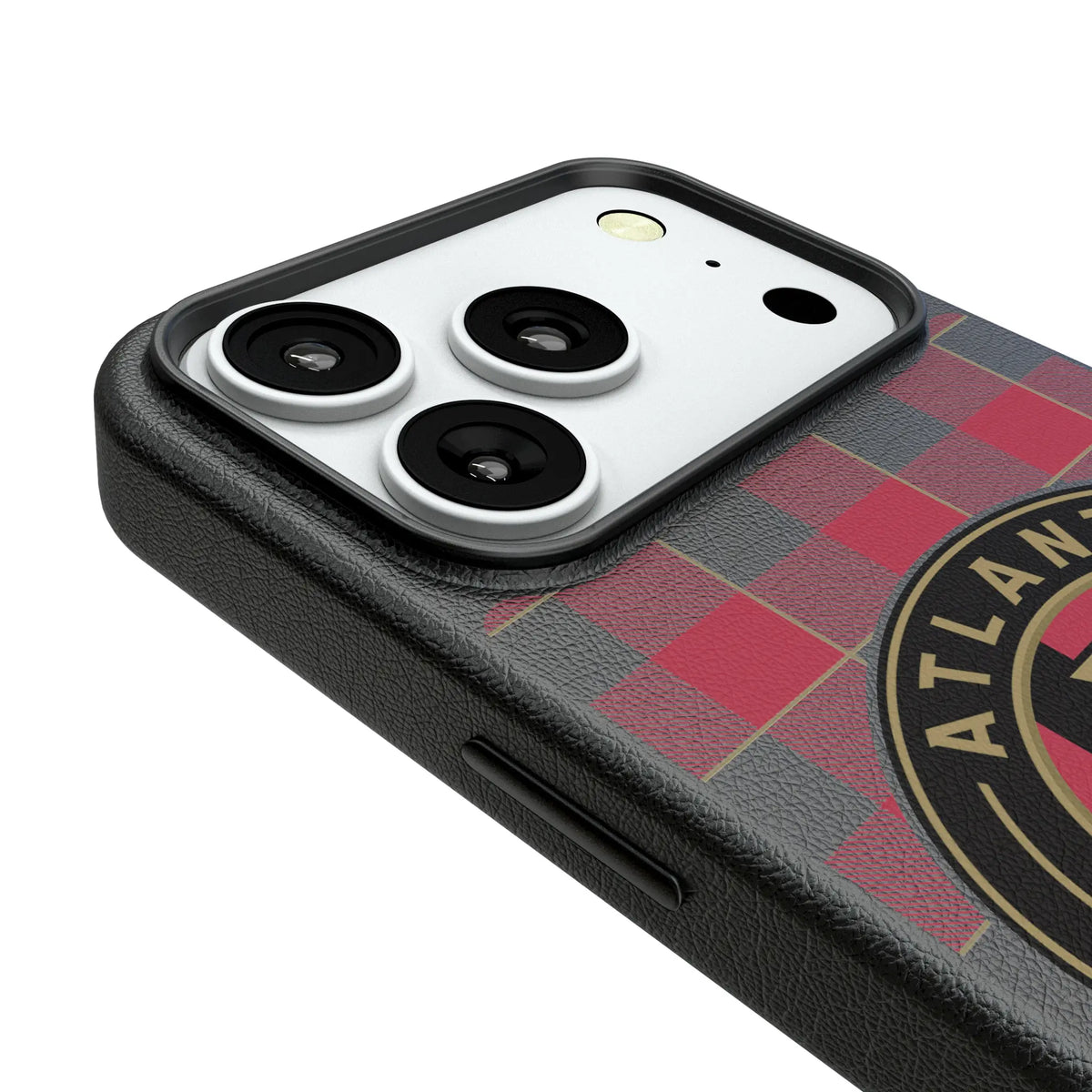 Atlanta United FC Plaid iPhone MagSafe Compatible Phone Case for Apple iPhone - Detail#Device_iPhone 18 Pro