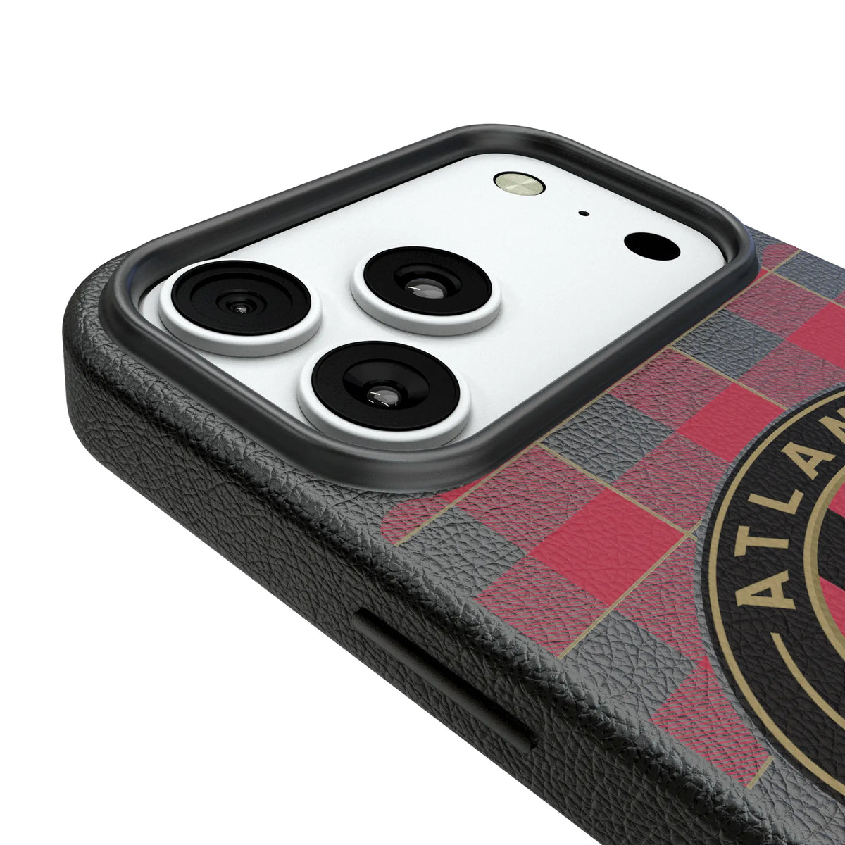 Atlanta United FC Plaid iPhone MagSafe Compatible Phone Case for Apple iPhone - Detail#Device_iPhone 18 Pro Max