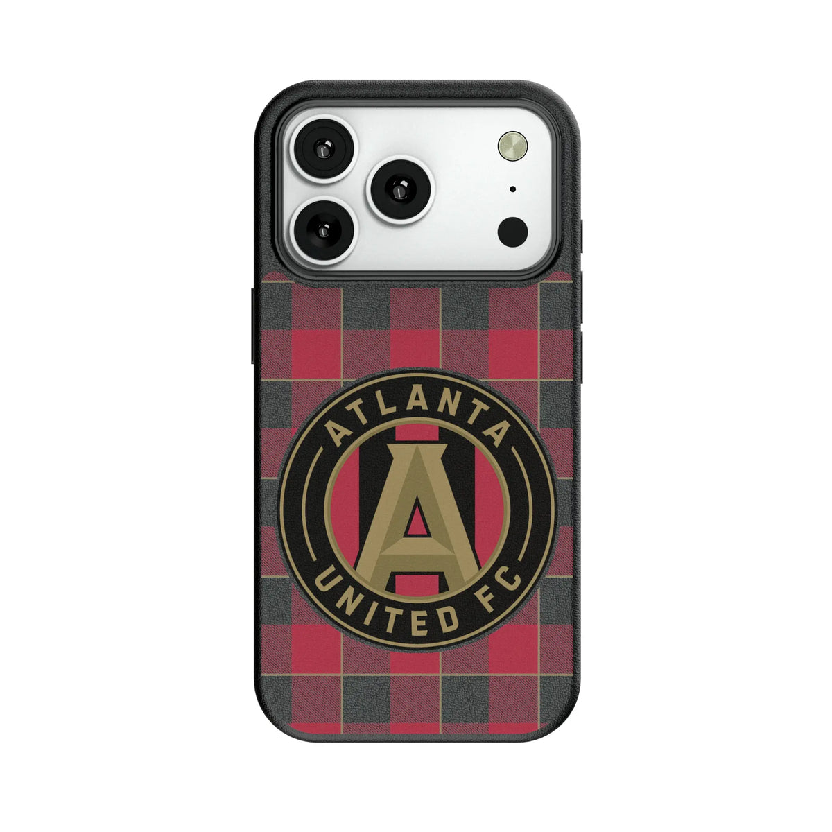 Atlanta United FC Plaid MagSafe Compatible Phone Case for Apple iPhone