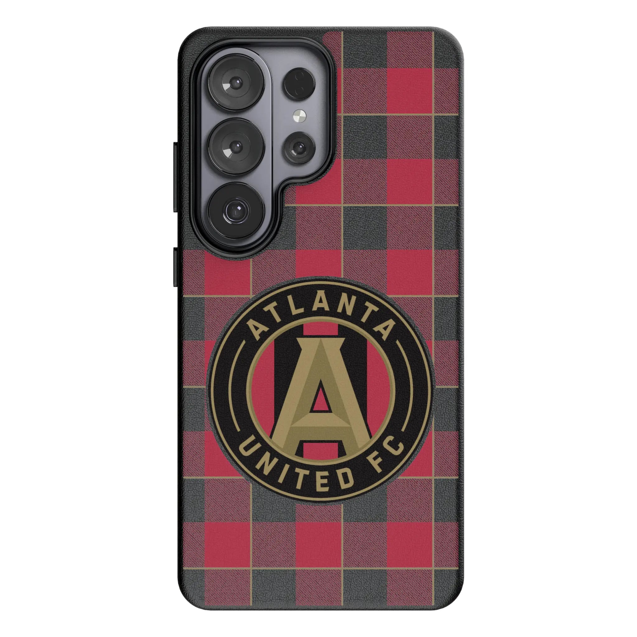 Atlanta United FC Plaid Galaxy MagSafe Compatible Phone Case for Samsung Galaxy#Device_Galaxy S26 Ultra