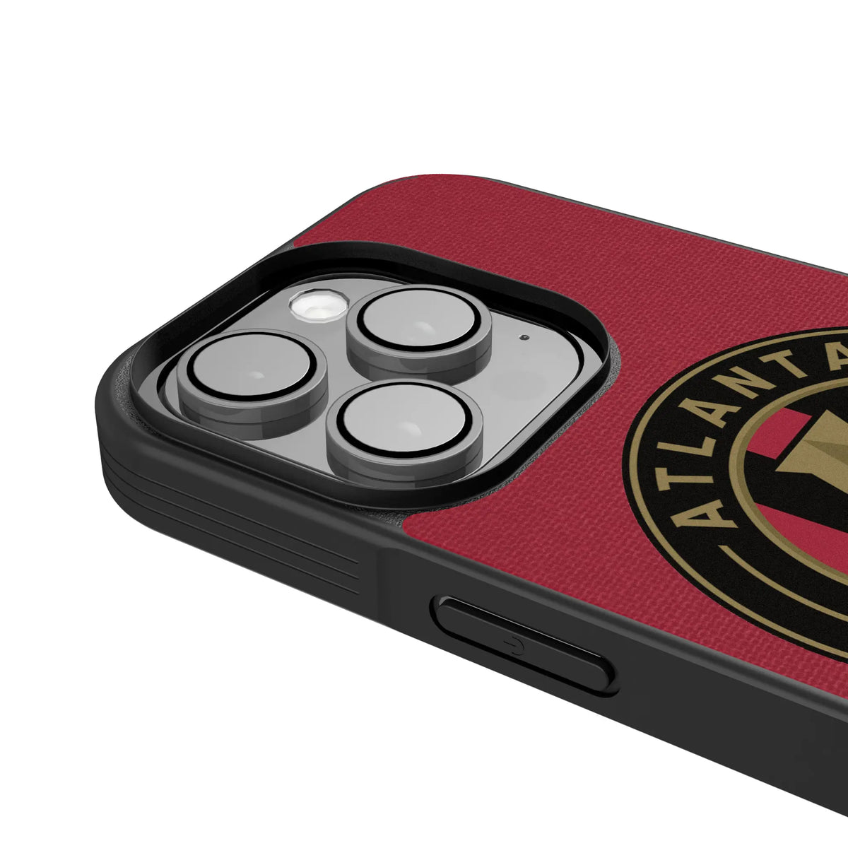 Atlanta United FC Stripe iPhone Bump Phone Case for Apple iPhone - Detail