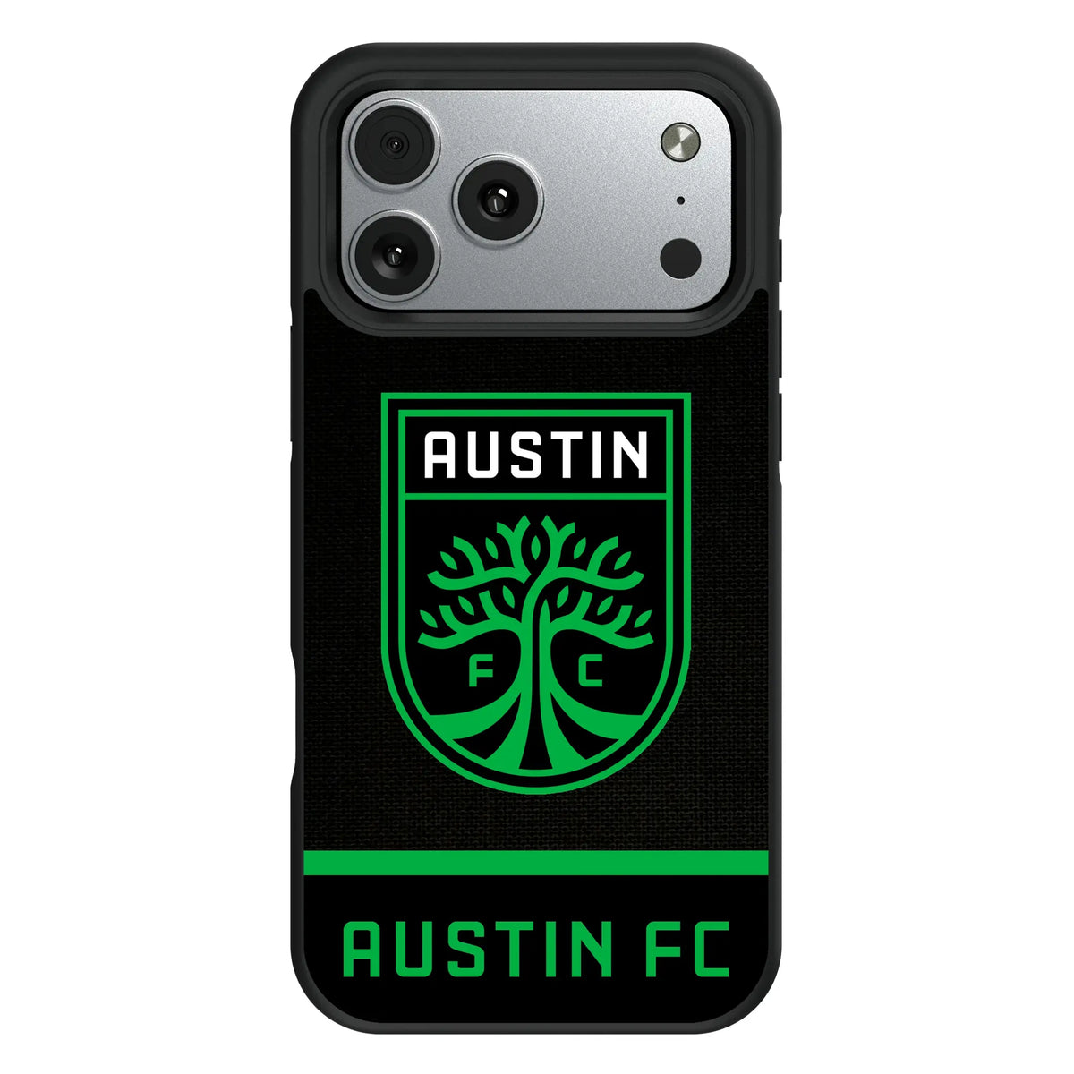 Austin FC Endzone Solid iPhone Bump Phone Case for Apple iPhone#Device_iPhone 17 Pro Max