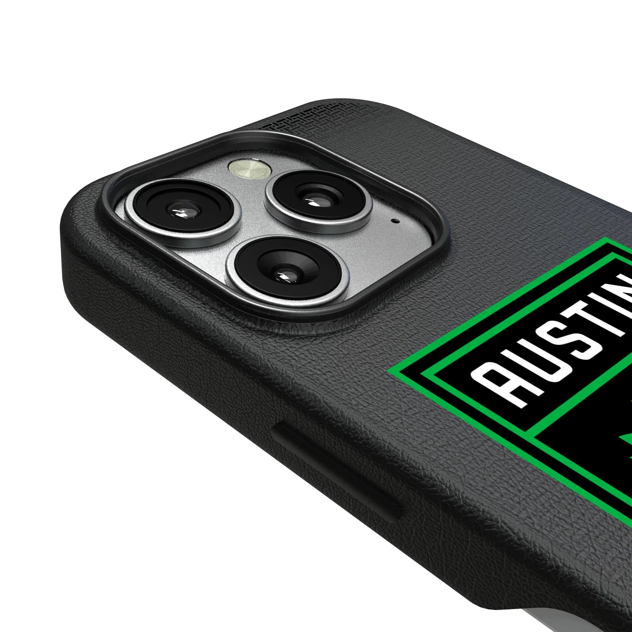 Austin FC Linen iPhone MagSafe Compatible Phone Case for Apple iPhone - Detail