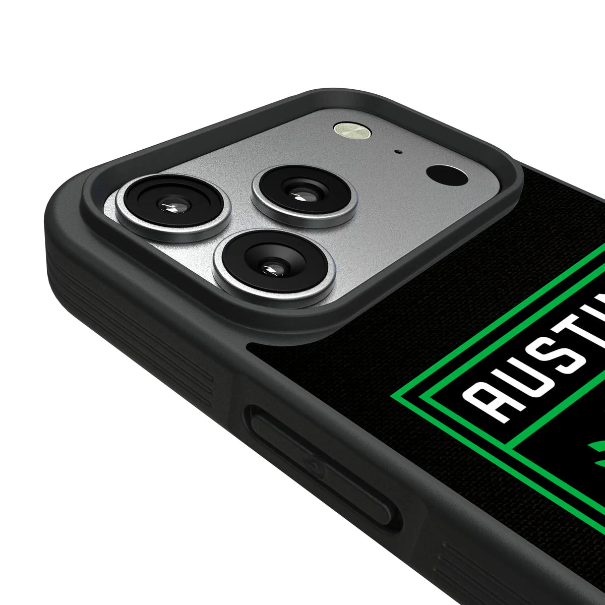 Austin FC Solid iPhone Bump Phone Case for Apple iPhone - Detail#Device_iPhone 17 Pro