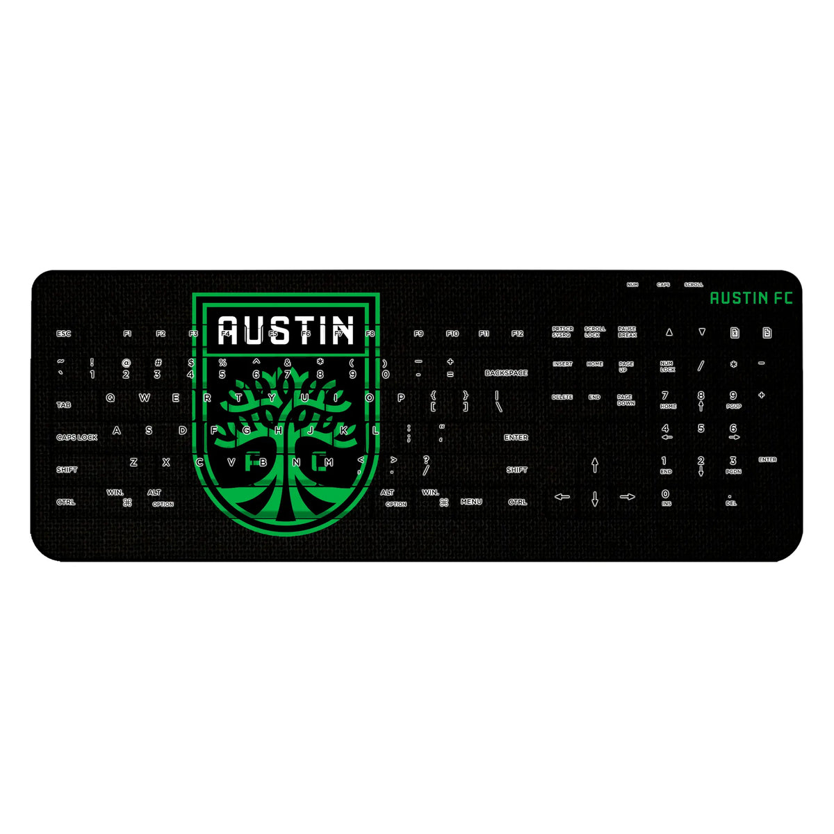 Austin FC Solid Wireless USB Keyboard