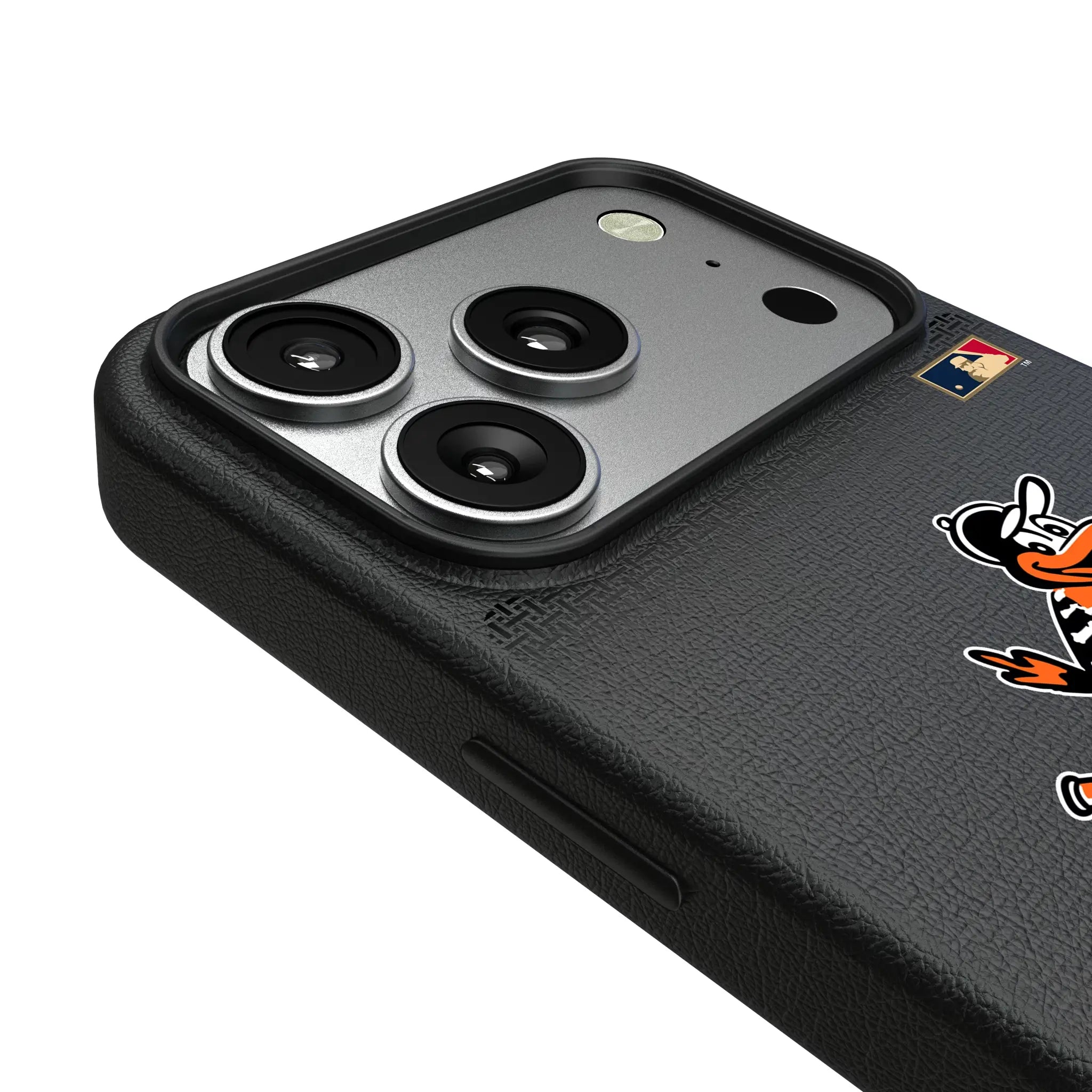 Baltimore Orioles 1954-1963 - Cooperstown Collection Linen iPhone MagSafe Compatible Phone Case for Apple iPhone - Detail#Device_iPhone 17 Pro