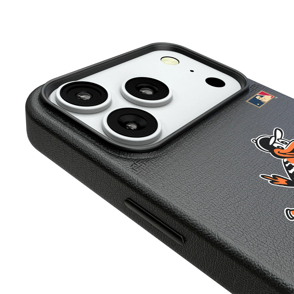 Baltimore Orioles 1954-1963 - Cooperstown Collection Linen iPhone MagSafe Compatible Phone Case for Apple iPhone - Detail#Device_iPhone 18 Pro