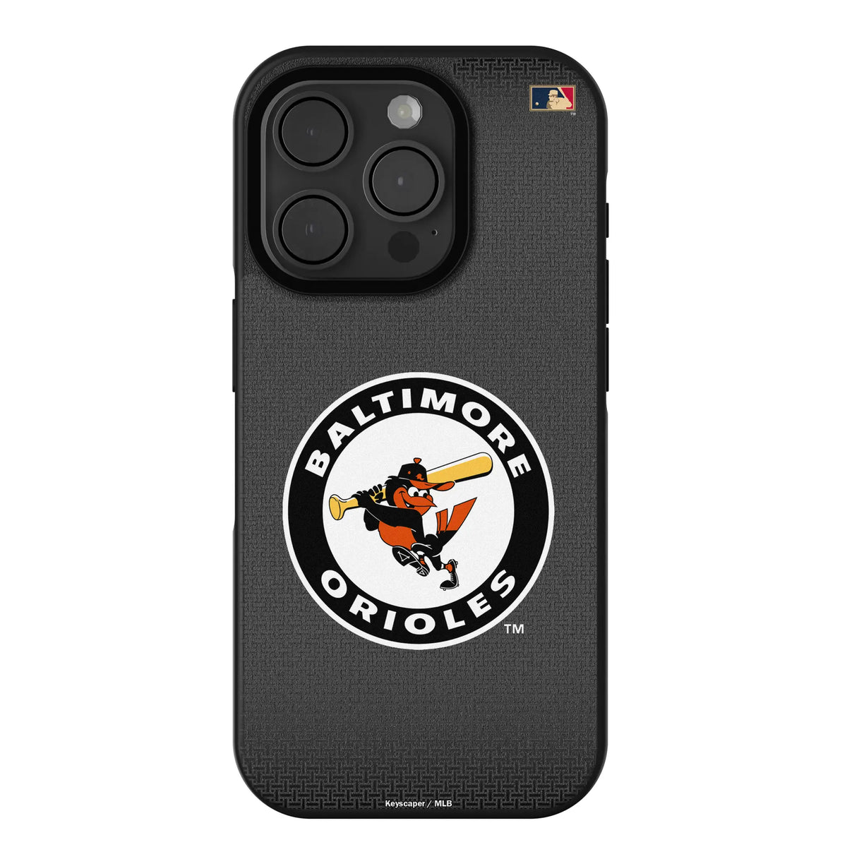 Baltimore Orioles 1966-1969 - Cooperstown Collection Linen iPhone Bump Phone Case for Apple iPhone