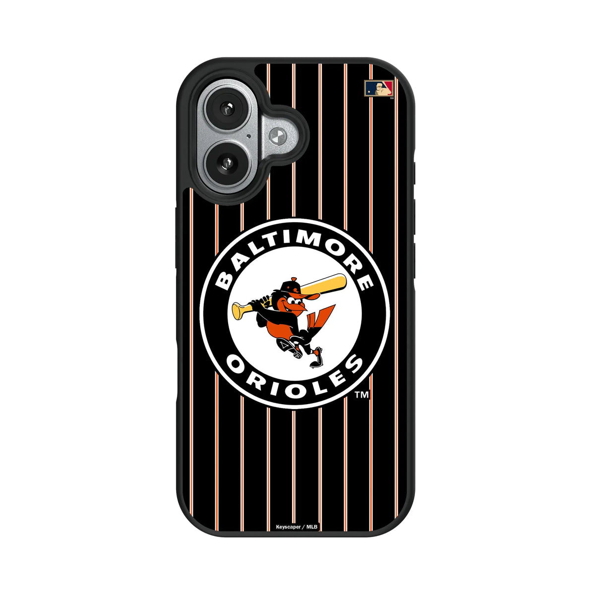 Baltimore Orioles 1966-1969 - Cooperstown Collection Pinstripe iPhone Bump Phone Case for Apple iPhone#Device_iPhone 17