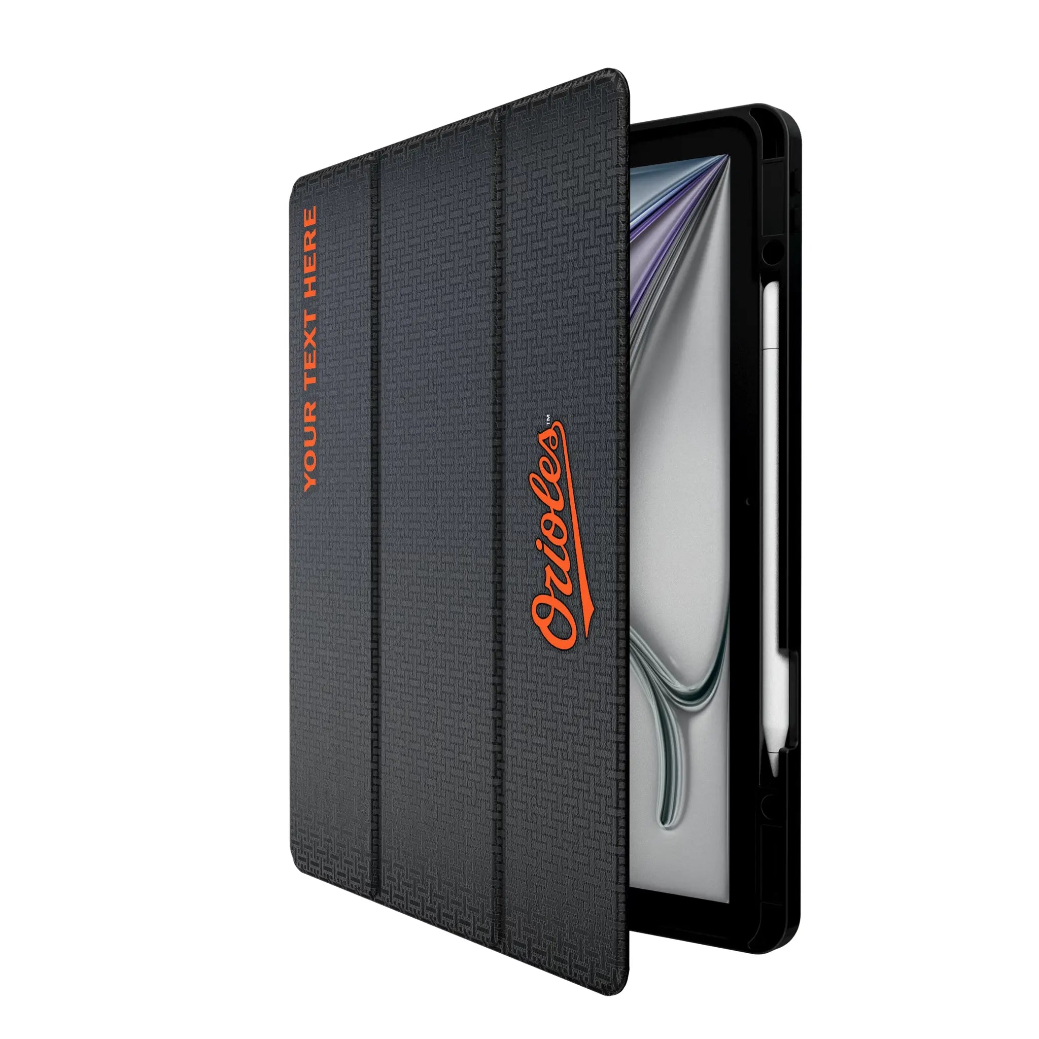 Baltimore Orioles Personalized Linen iPad Tablet Case for Apple iPad