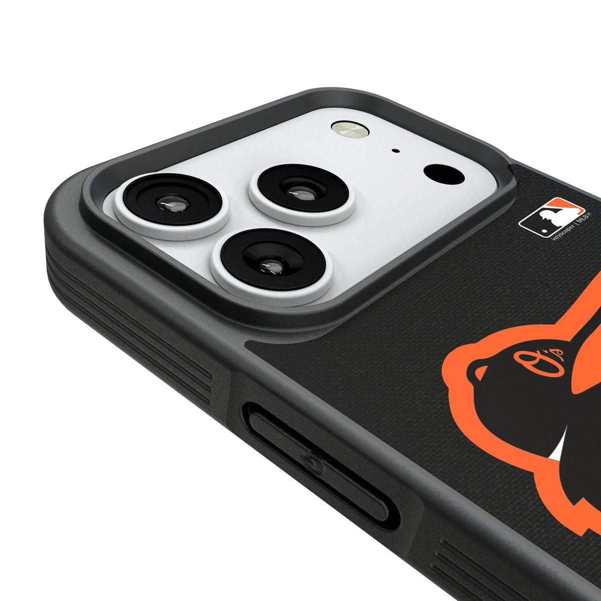 Baltimore Orioles Personalized Stripe iPhone Bump Phone Case for Apple iPhone - Detail#Device_iPhone 18 Pro