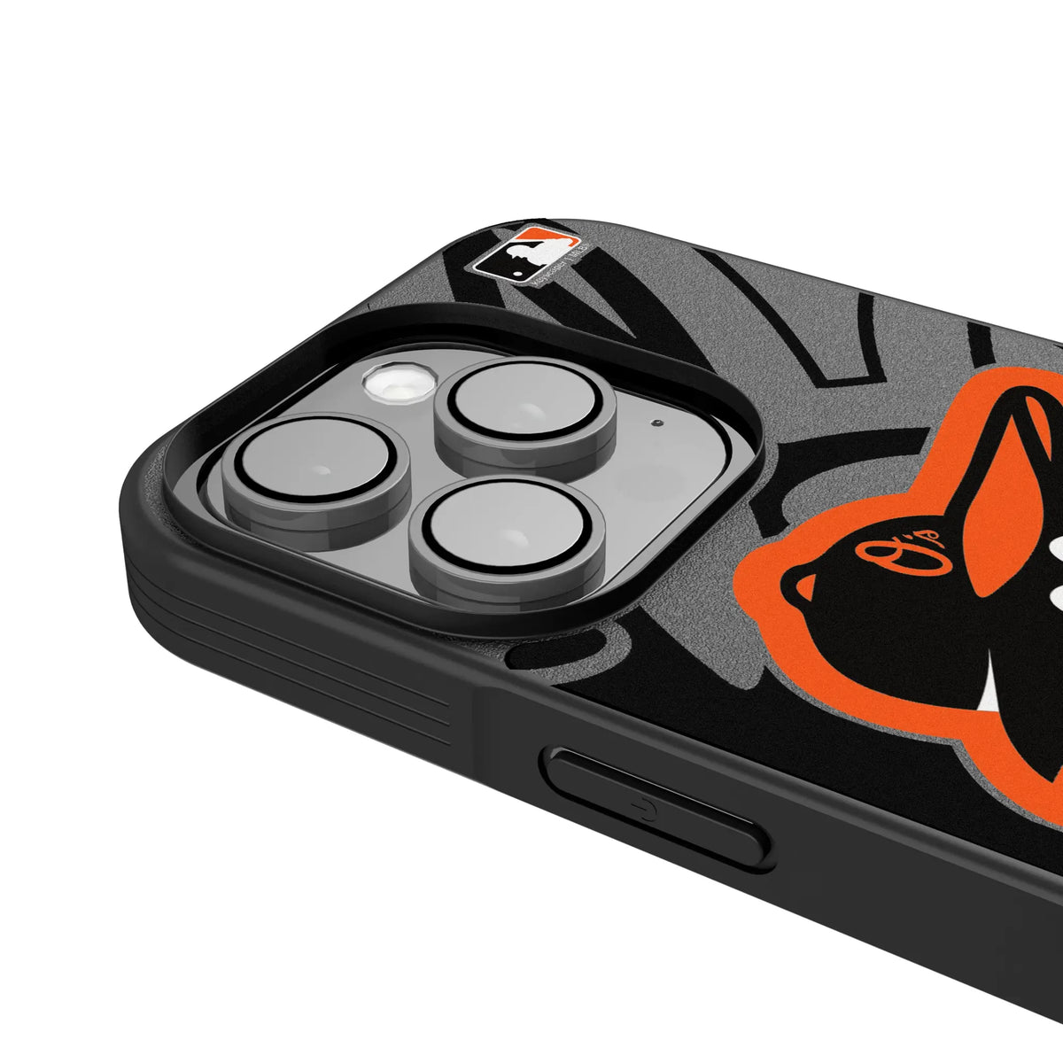 Baltimore Orioles Personalized Tilt iPhone Bump Phone Case for Apple iPhone - Detail