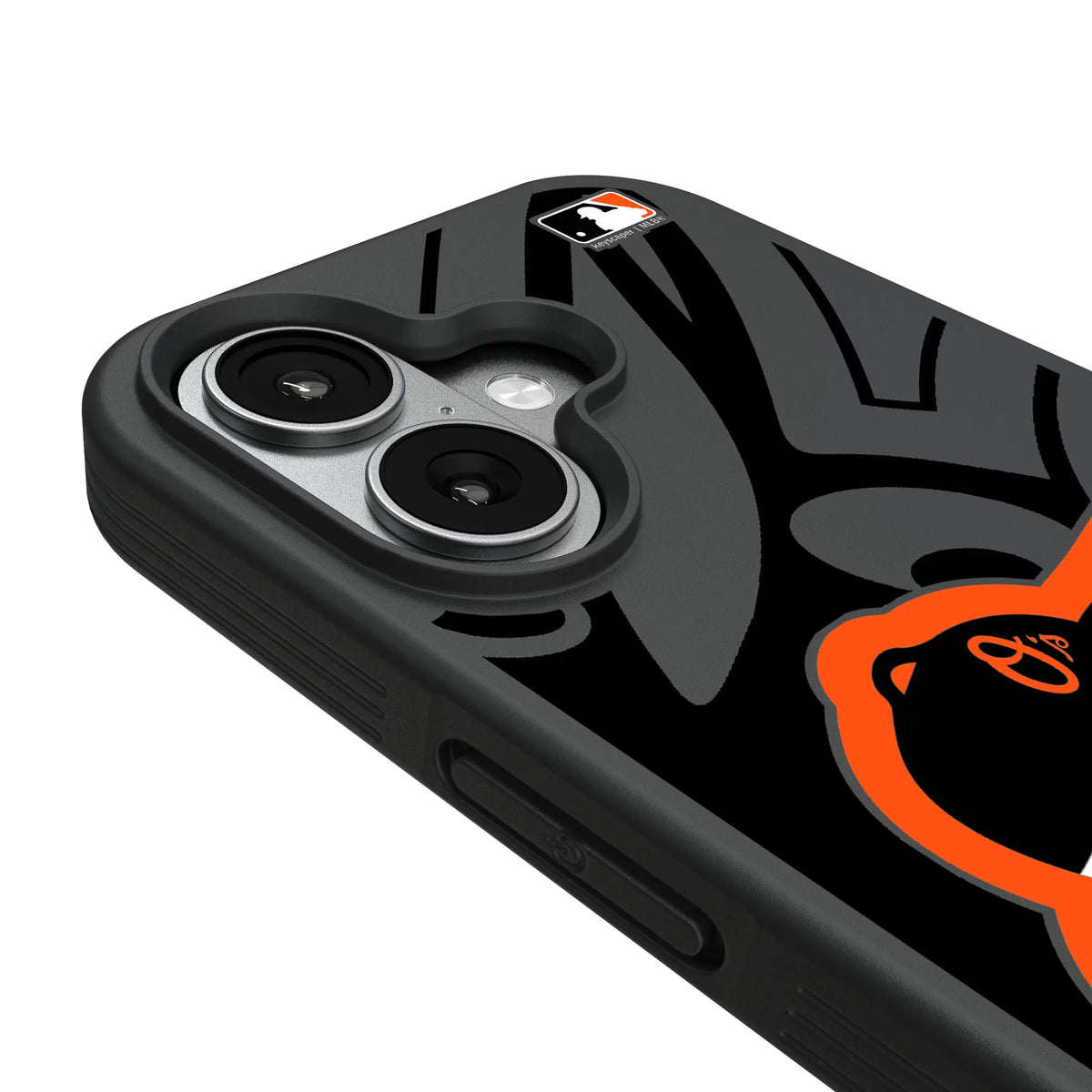 Baltimore Orioles Personalized Tilt iPhone Bump Phone Case for Apple iPhone - Detail#Device_iPhone 17