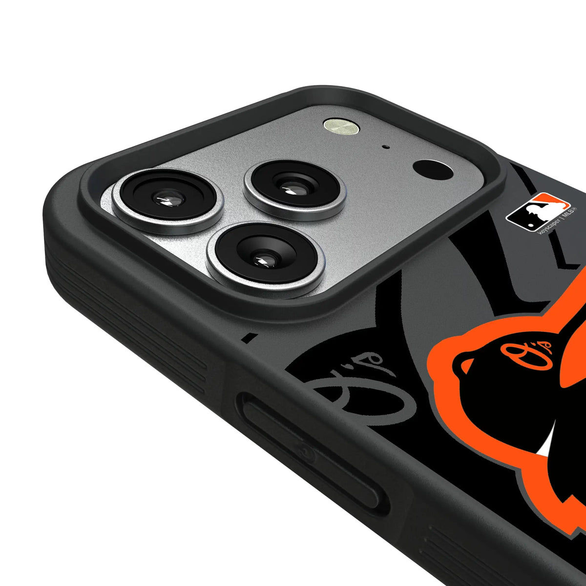 Baltimore Orioles Personalized Tilt iPhone Bump Phone Case for Apple iPhone - Detail#Device_iPhone 17 Pro