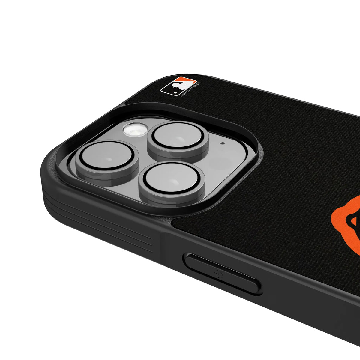 Baltimore Orioles Solid iPhone Bump Phone Case for Apple iPhone - Detail