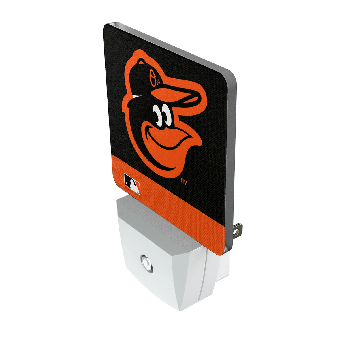 Baltimore Orioles Stripe Night Light 2-Pack - Isometric View